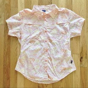Patagonia Button Down Floral Shirt